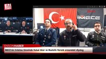 İMECE'nin fırlatma töreninde Hulusi Akar ve Mustafa Varank arasındaki diyalog