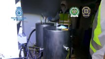 Desmantelado en Pontevedra el mayor laboratorio de cocaína de Europa