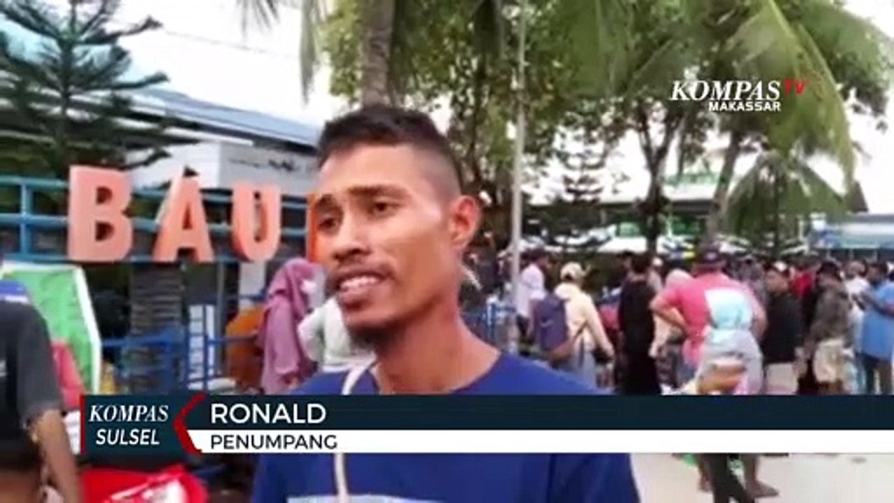 Ribuan Pemudik Mulai Padati Pelabuhan Murhum, Penumpang Memilih Mudik Lebih Awal