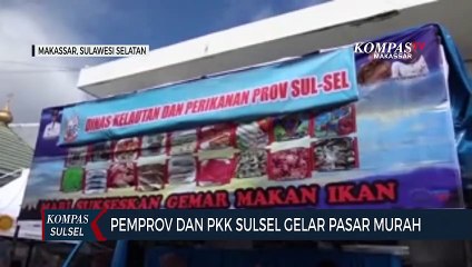 Pemprov Dan PKK Sulsel Gelar Pasar Murah