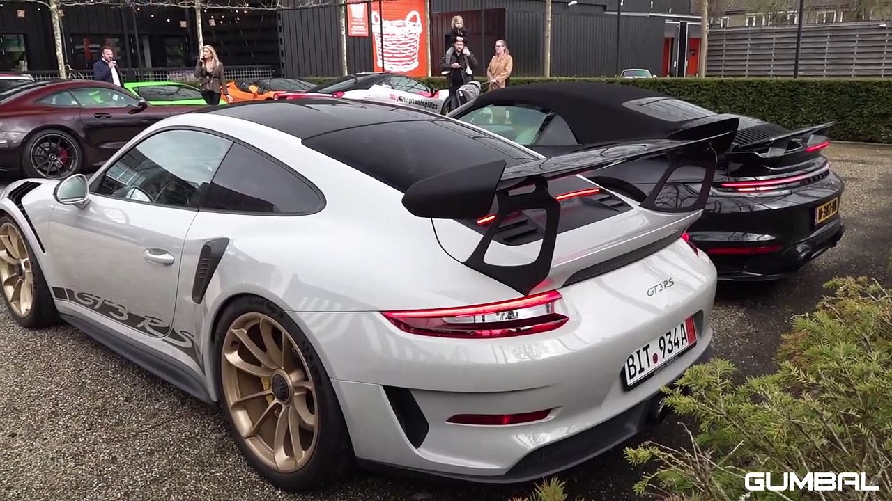 Porsche 991.2 GT3 RS with LOUD Armytrix Exhaust- Engine Start Up- Revs- Accelerations-