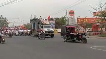सिख समाज ने निकाली विशाल बाइक रैली