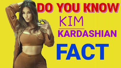 Do you know about Kim kardashian this intresting fact