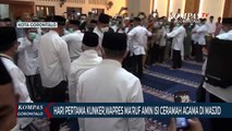 Hari Pertama Kunker, Wapres Maruf Amin Isi Ceramah Agama di Masjid