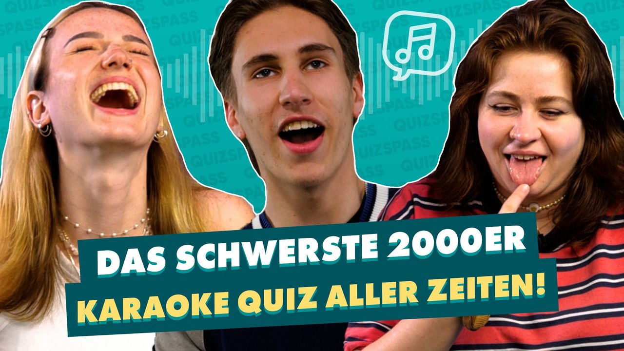 Das schwerste 2000er Karaoke Quiz aller Zeiten!