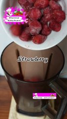 How To Make Strawberry Juice _ Strawberry Juice Bnanay ka triqa