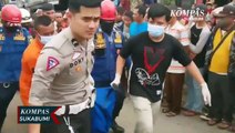 Laka Sopir Truk Terjepit Berhasil Dievakuasi