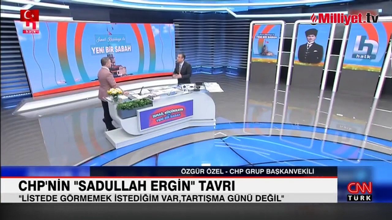 CHP'nin Sadullah Ergin tavrı! Özgür Özel: Listede görmemek istediğim var, tartışma günü değil