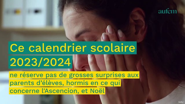 Calendrier scolaire 2023-2024 : les vacances de Noël vont faire râler tous les parents