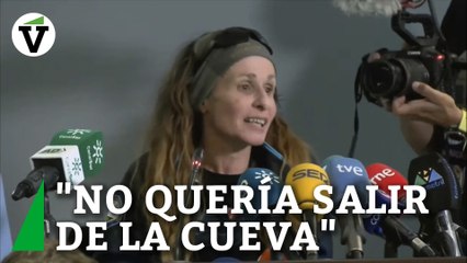 Beatriz Flamini, tras estar 500 días en una cueva: "No quería salir de la cueva"