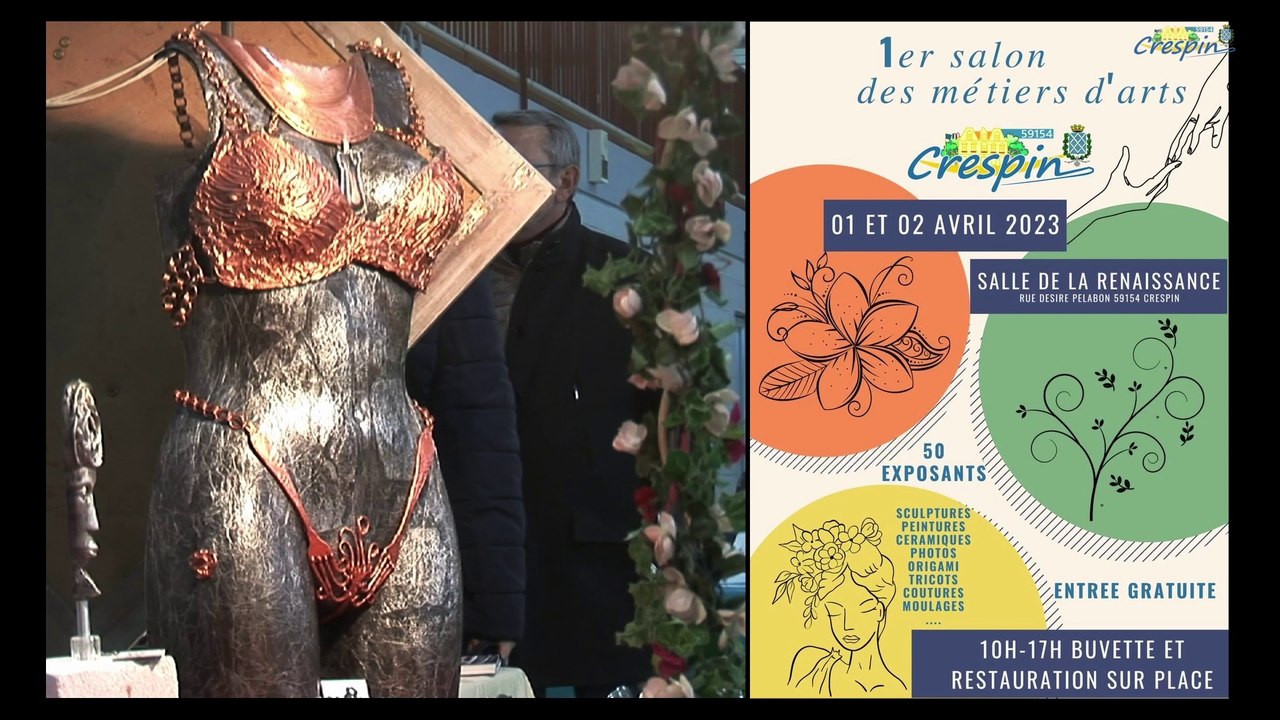 La Bimensuelle 184 (Crespin Tv) 1er Salon des Métiers d'Arts et Concert de Printemps...
