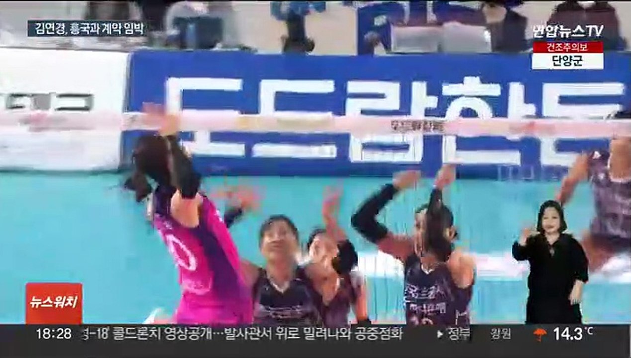 김연경, 흥국생명 남는다…FA 계약 체결 가닥