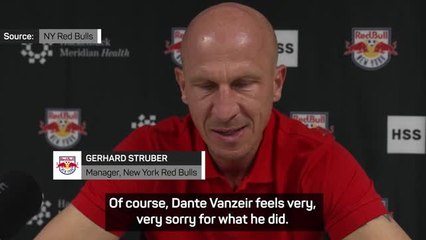 Struber addresses media after Vanzeir banned for racist remark