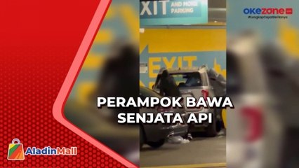 Detik-Detik WNI Pasrah saat Mobilnya Dibobol Perampok AS