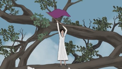 İranlı kadınlardan Yeşil Sol Parti için animasyon filmi