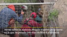 500 días después, Beatriz Flamini sale de la cueva de Granada
