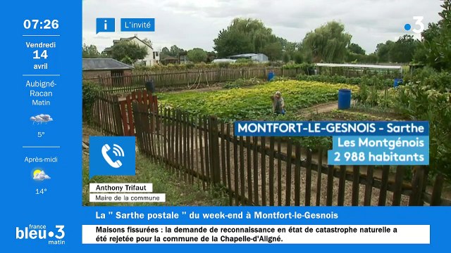 La Sarthe postale de Montfort-le-Gesnois