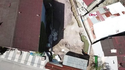 Sultanbeyli'de çocuklar inşaat alanına giriyor