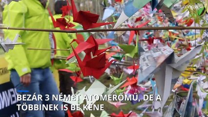 Németország leállít 3 atomerőművet, de azt ígérte, hogy az összeset le fogja