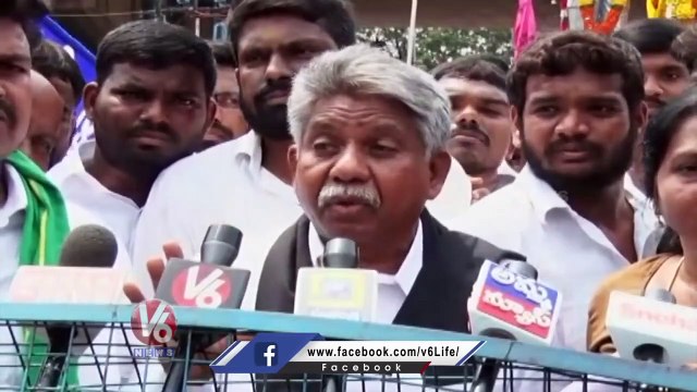 Manda Krishna Madiga Comments On KCR _ 125 Feet Ambedkar Statue Inauguration _ V6 News