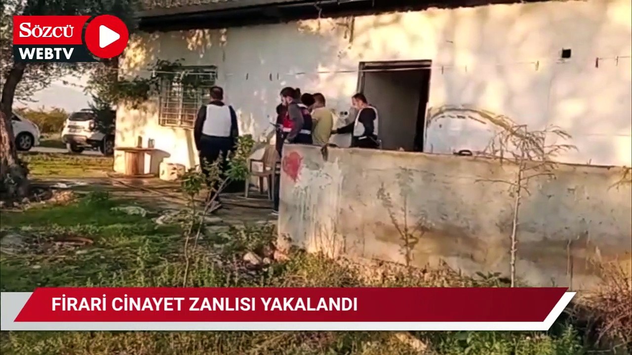 Denizli’de firari cinayet zanlısı virane evde yakalandı