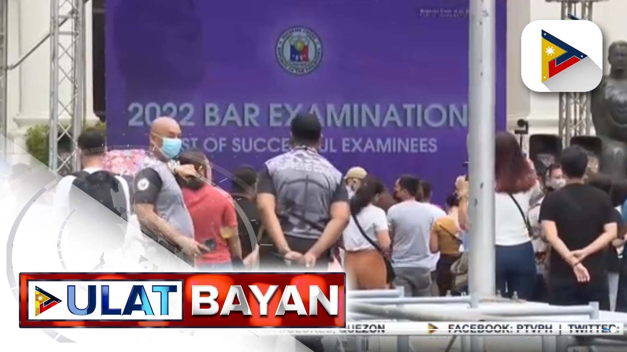 Mga nakapasa sa Bar exams ngayong taon, aabot sa halos 4k