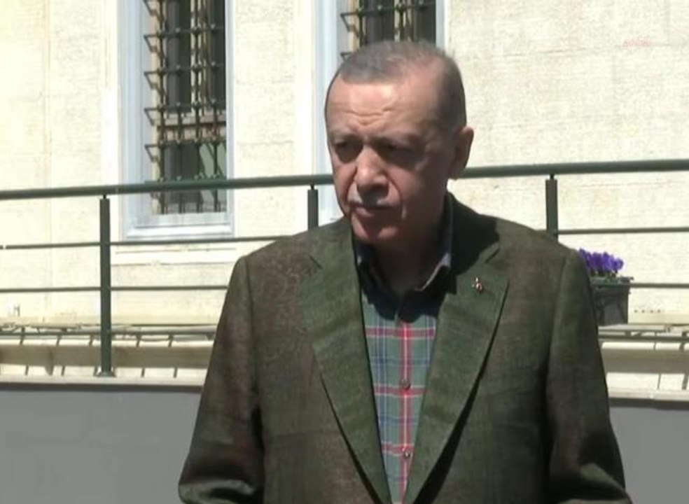CUMHURBAŞKANI ERDOĞAN: 20 NİSAN'DA DOĞAL GAZIMI...