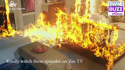 Meet Spoiler_ Meenakshi aka Meet puts her life in danger to save Manmeet from fire