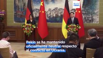 Alemania pide a China persuadir a Rusia para detener la guerra en Ucrania
