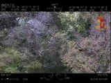 Andria: elicottero individua due jaguar e un furgone rubati - video diffuso dalla Questura