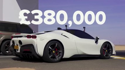 3,000hp SUV vs Ferrari SF90_ DRAG RACE