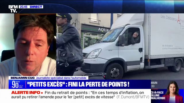 Petits excès de vitesse: 5 km/h d'excès de vitesse sur l'autoroute, ce n'est rien, mais 5 km/h aux abords d'une école, c'est une catastrophe pour Benjamin Cuq