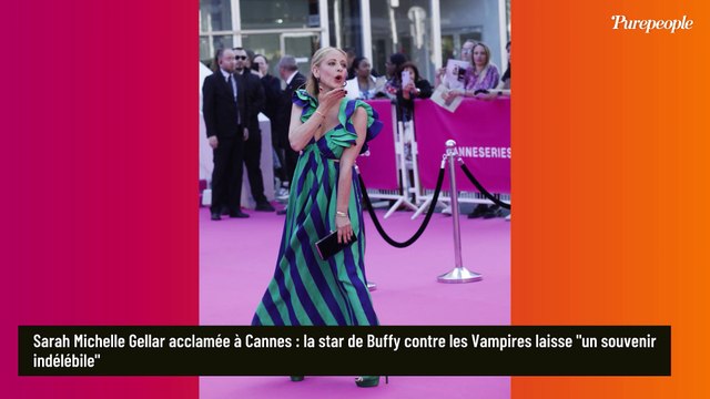 Sarah Michelle Gellar acclamée à Cannes : la star de Buffy contre les Vampires laisse un souvenir indélébile