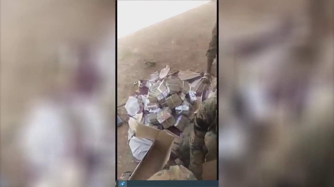 فيديو للجيش السوداني يظهر حيازة أموال للدعم السريع   #السودان  #العربية