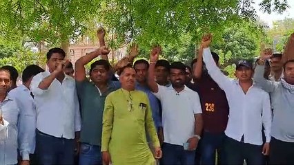 सचिन पायलट के खिलाफ दिए सांसद के बयान पर गुर्जर समाज ने किया विरोध