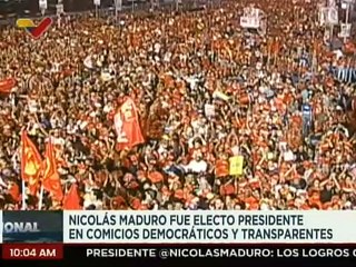 Se conmemoran 10 años de los comicios que le dieron la victoria al Presidente Maduro