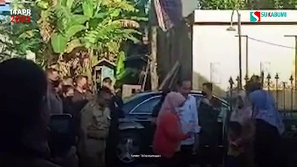 Viral Momen Jokowi Takziah ke Rumah Almarhum Sahabat Lamanya di Boyolali