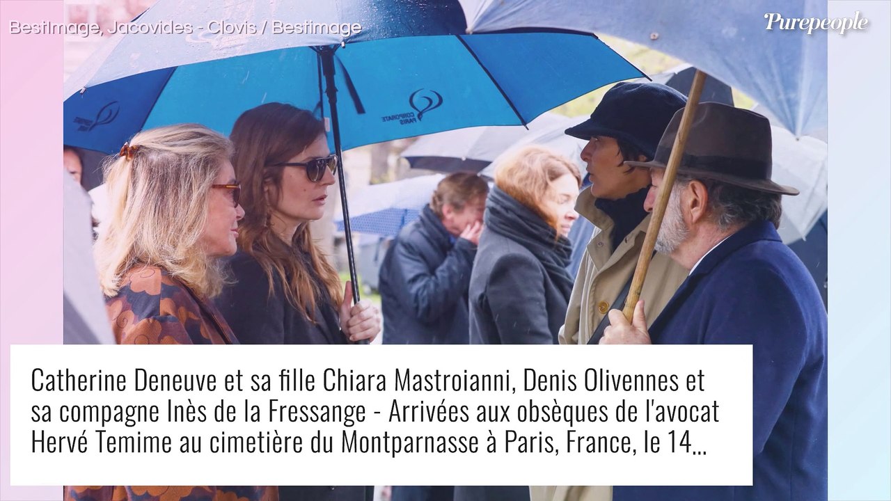 Obsèques d'Hervé Temime : Valérie Lemercier très affectée par cet ultime adieu à son ancien compagnon