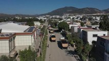 Bodrum Belediyesi'nden Altyapı Çalışmaları Tamamlanan Mahallelerde Asfalt Serimi