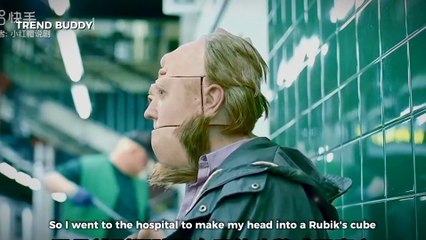 Man Have Rubik's Cube Face | Trend Buddy