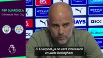 Guardiola se molesta y contesta así de directo a un periodista por Bellingham: “Deberías prepararte mejor...”