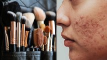 Makeup Brush चेहरे पर इस्तेमाल करना खतरनाक, Face Allergy से लेकर Skin Infection का खतरा ।  Boldsky