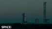 Sunrise Time-Lapse of SpaceX's Crew-6 Rocket & Starship Tower
