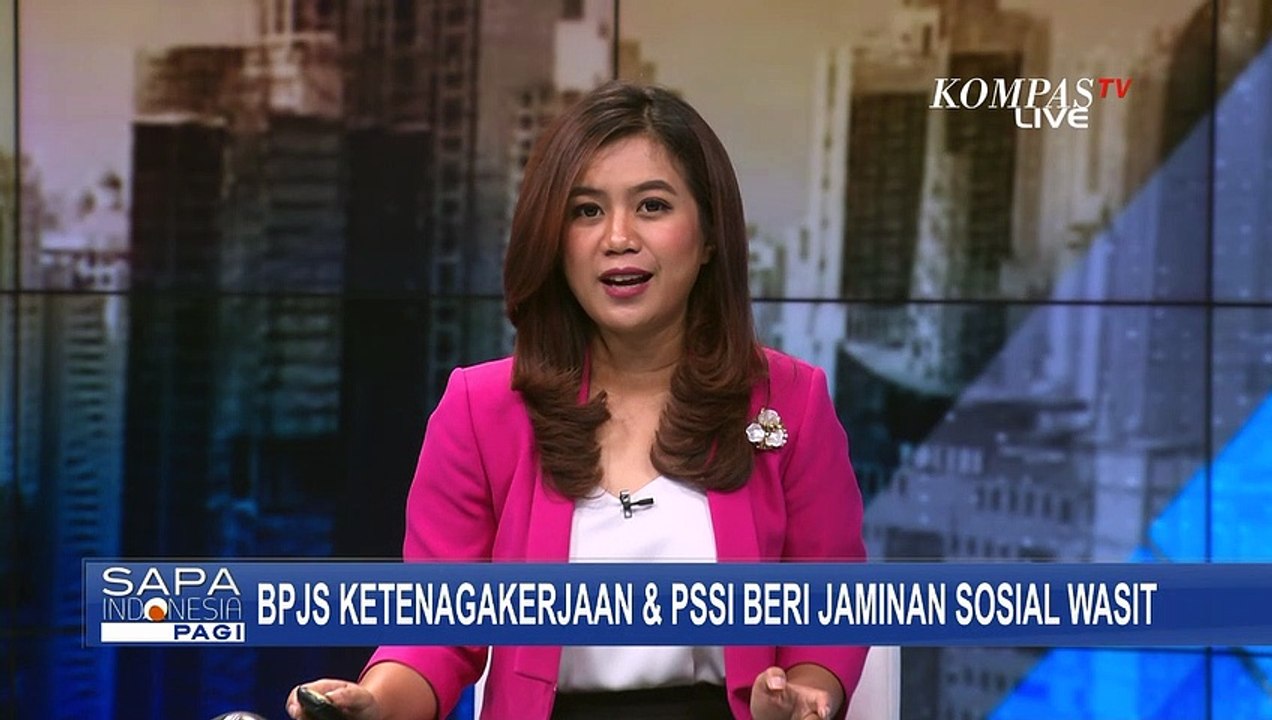 Ekspresi Wasit Liga 1 dan 2 Dapat Jaminan Sosial dari BPJS Ketenagakerjaan serta PSSI