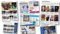 Yorkshire Evening Post newspaper - first look at new design before relaunch