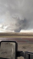 Tornado Hits Iowa Farms