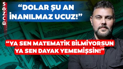 "Kaçınılmaz Olarak..." Murat Muratoğlu'ndan Çarpıcı Dolar Yorumu!