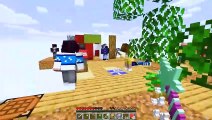 Trapped on a ONE BLOCK PRESENT in Minecraft!