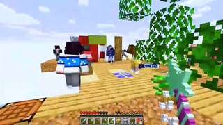 Trapped on a ONE BLOCK PRESENT in Minecraft!