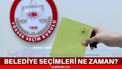 Descargar video: Belediye seçimleri ne zaman? Bir sonraki yerel seçimler ne zaman? Belediye seçimleri kaç yılda bir yapılır? Yerel Seçimler hangi yıl yapılacak?